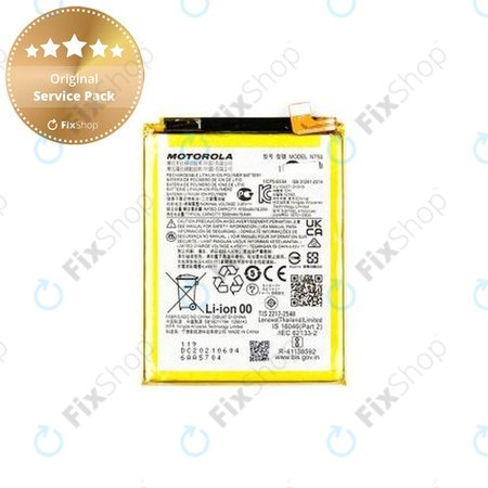 Motorola Edge 20 Lite XT2139 - Battery NT50 5000mAh - SB18D11784 Genuine Service Pack