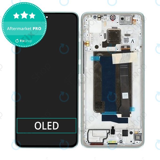 Xiaomi Poco X7 Pro - LCD Display + Touch Screen + Frame (Green) OLED