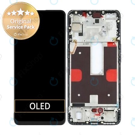 Oppo Reno 4G LCD Display Touch Glass Frame REF-OPPOR401 Genuine  Service Pack
