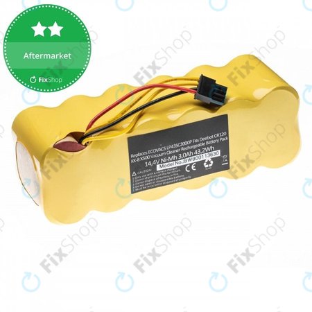 Ecovacs Deebot CR120, KK-8, X500 - Battery LP43SC2000P Ni-MH 14.4V 3000mAh