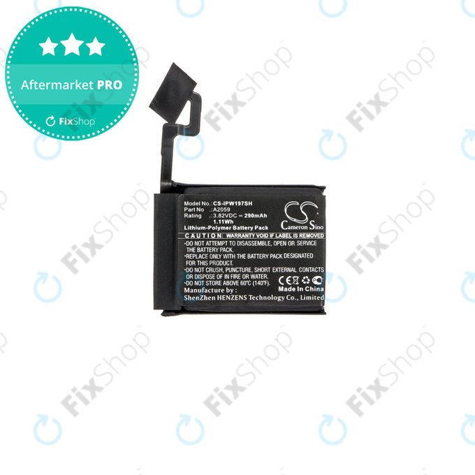 Apple Watch 4 44mm - Battery A2059 290mAh HQ