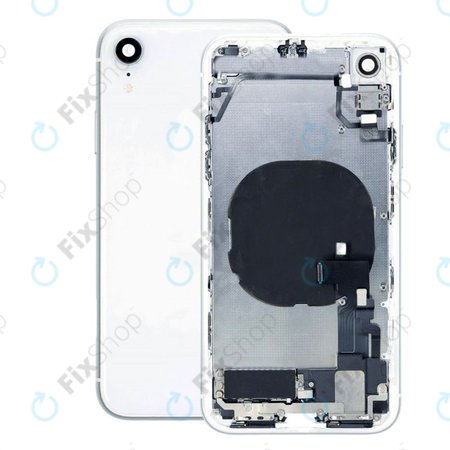 Apple iPhone XR - Rear Housing with Small Parts (White)