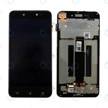 Asus Zenfone Live ZB501KL - LCD Display + Touch Screen + Frame (Black) - 90AK0071-R20010