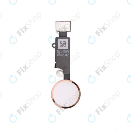 Apple iPhone 7 - Home Button + Flex Cable (Rose Gold)