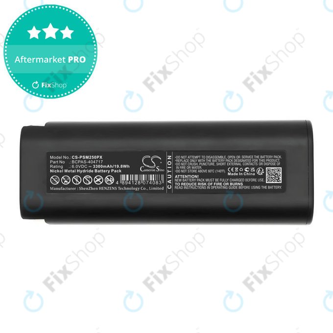 Battery for Paslode 900400, 3300mAh, Ni-MH, 6V, 404400, BCPAS-404717, HQ