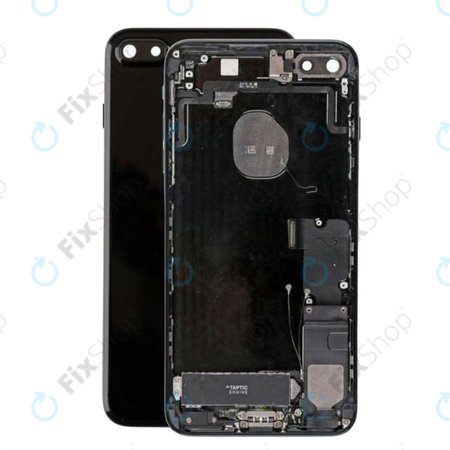 Apple iPhone 7 Plus - Rear Housing with Small Parts (Jet Black)