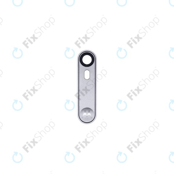 Motorola Moto X Style XT1572 - Rear Camera Lens + Frame (White)