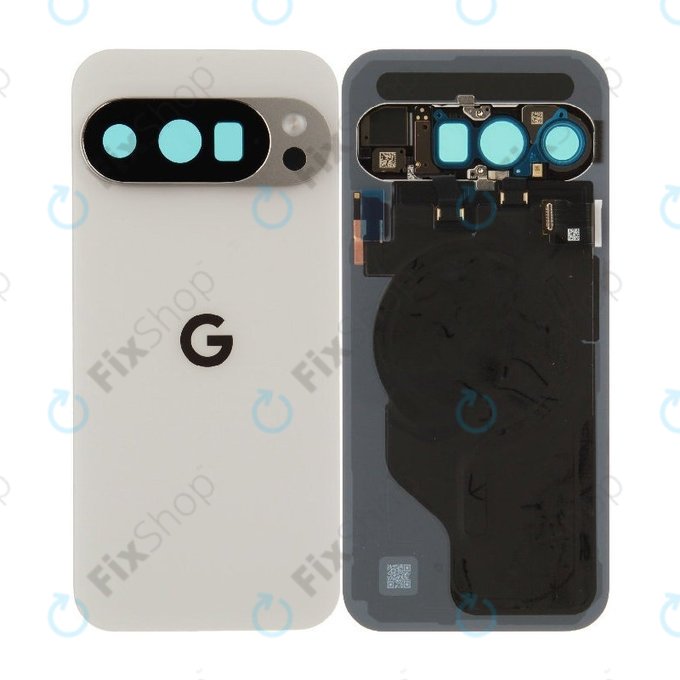 Battery Cover for Google Pixel 10 Pro, Porcelain, G949-01420-00, Genuine Service Pack