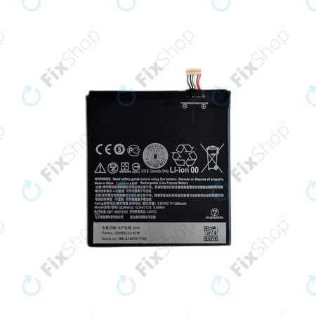 HTC Desire 820 - Battery BOPF6100 2600 mAh - 35H00232-01M