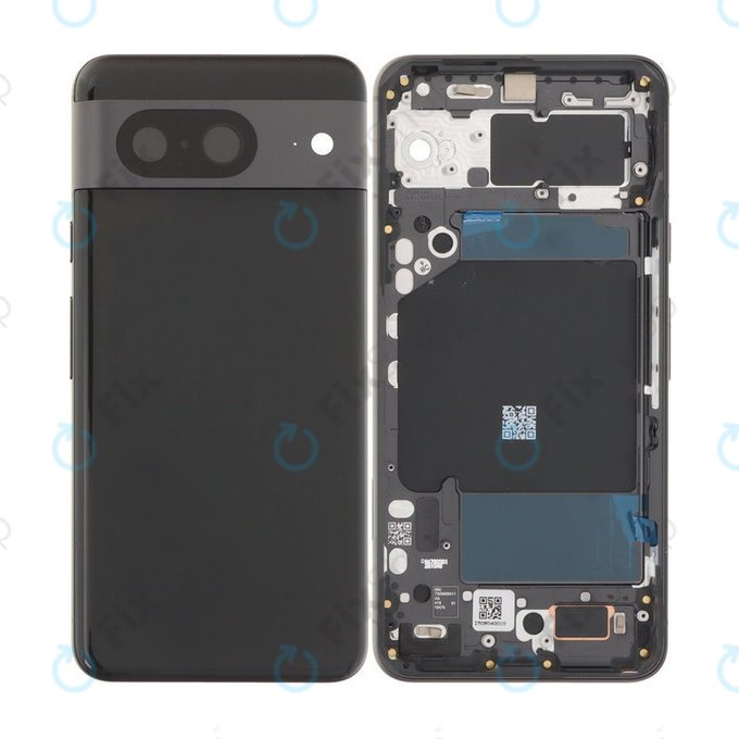 Google Pixel 8 - Battery Cover Assembly (Obsidian)