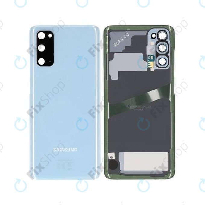 Samsung Galaxy S20 G980F - Battery Cover (Cloud Blue) - GH82-22068D, GH82-21576D Genuine Service Pack