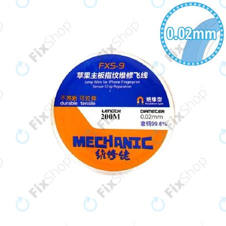 Mechanic - Copper Jump FlyLine Wire - 0.02mm x 200m