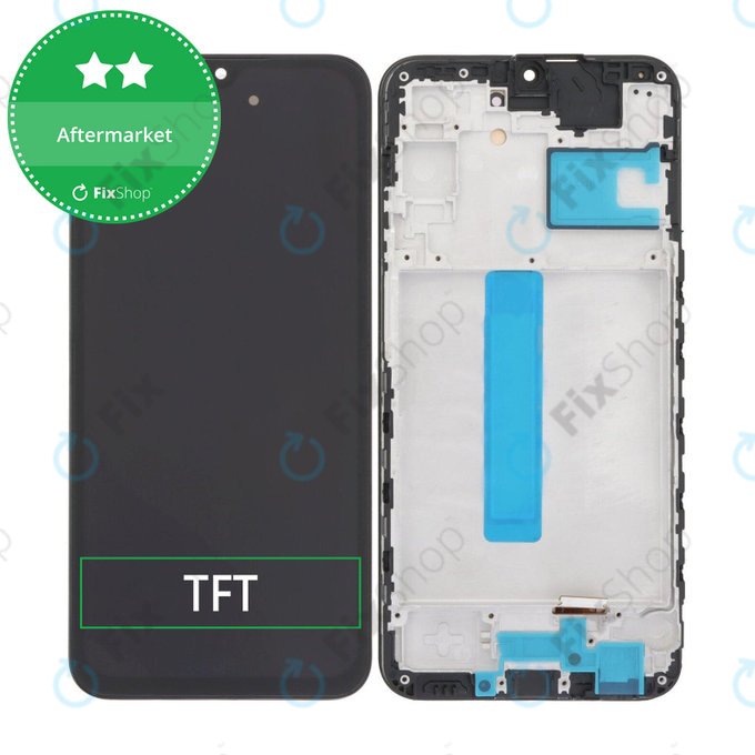 Samsung Galaxy A25 A256B - LCD Display + Touch Screen + Frame (Brave Black) TFT