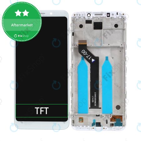 Xiaomi Redmi 5 Plus (Redmi Note 5) - LCD Display + Touch Screen + Frame (White) TFT