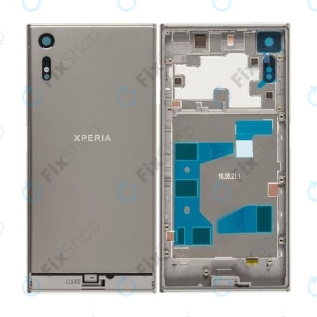 Sony Xperia XZ F8331 - Battery Cover (Silver) - 1302-1978