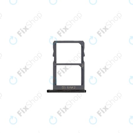 Nokia 5 - SIM Tray (Matte Black) - MEND102033A Genuine Service Pack