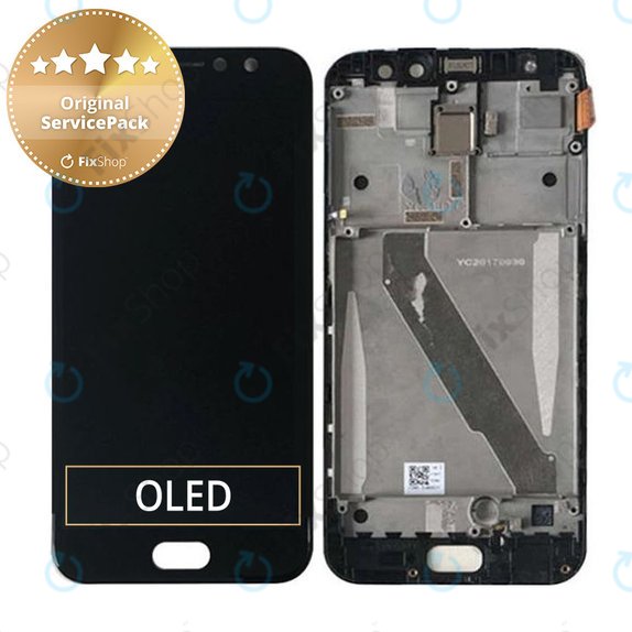 Asus Zenfone 4 Selfie Pro ZD552KL - LCD Display + Touch Screen + Frame (Deepsea Black) - 90AZ01M7-R20010, 90AZ01M7-R20011 Genuine Service Pack