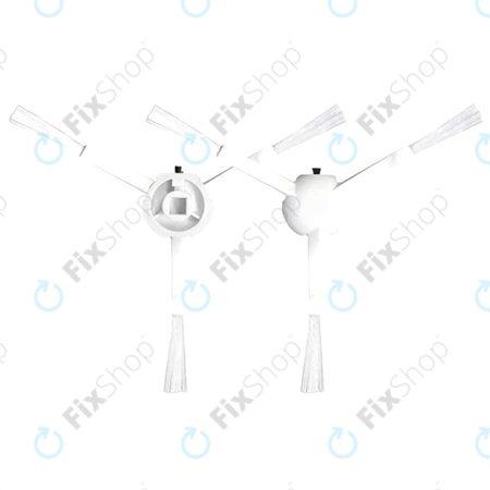 Xiaomi Dreame L20 Ultra, X20 Pro, X20 Plus - Side Brush (White) - 2pcs