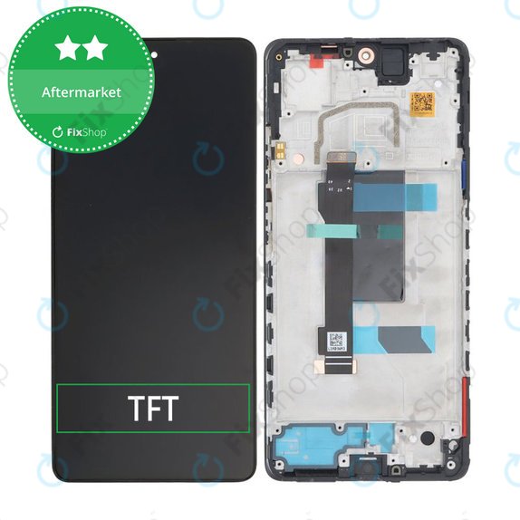 Xiaomi Poco X5 Pro - LCD Display + Touch Screen + Frame (Astral Black) TFT