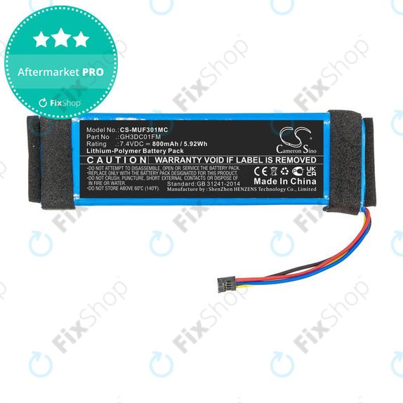 Battery for Xiaomi Fimi Palm, 800mAh, Li-Pol, 7.4V, GH3DC01FM, HQ