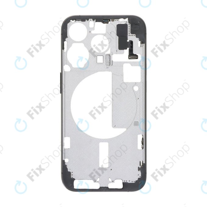 Apple iPhone 15 Pro - Middle Frame (Black Titanium)