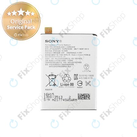 Sony Xperia X Performance F8131, F8132 - Battery LIP1624ERPC 2700mAh - 1300-3513 Genuine Service Pack