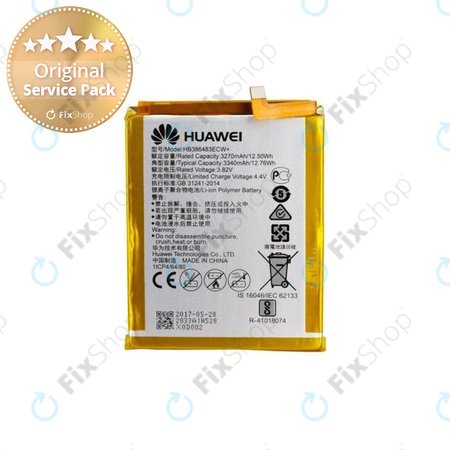 Huawei Honor 6X (BLN-L21) - Battery HB386483ECW 3340mAh - 24022033 Genuine Service Pack
