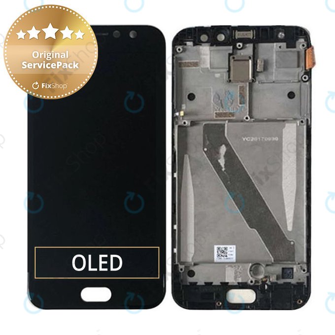 Asus Zenfone 4 Selfie Pro ZD552KL - LCD Display + Touch Screen + Frame (Deepsea Black) - 90AZ01M7-R20010, 90AZ01M7-R20011 Genuine Service Pack