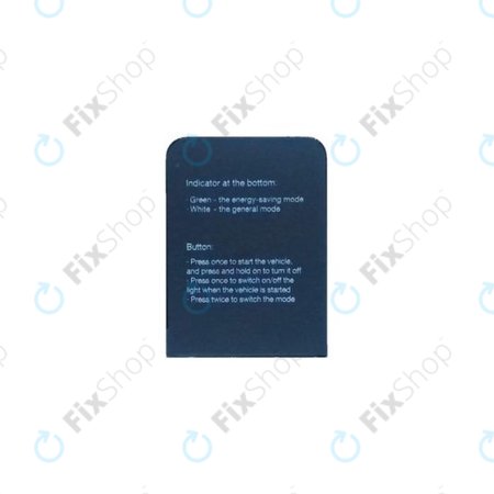 Xiaomi Mi Electric Scooter 1S, 2 M365, Essential, Pro, Pro 2 - Control Unit Front Cover - C002550004600 Genuine Service Pack
