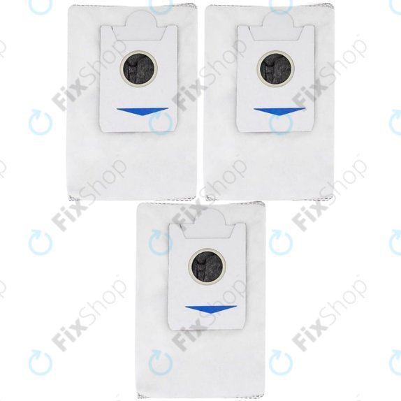 Dust Bag, 3pcs, Active Carbon for Ecovacs Deebot X2-series, X5-series