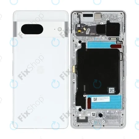Google Pixel 7 GVU6C GQML3 - Rear Housing (Snow) - G949-00330-01 Genuine Service Pack