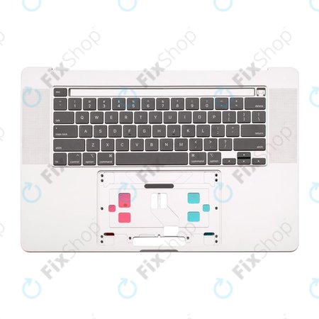 Apple MacBook Pro 16" A2141 (2019) - Top Keyboard Frame + Keyboard US (Silver)