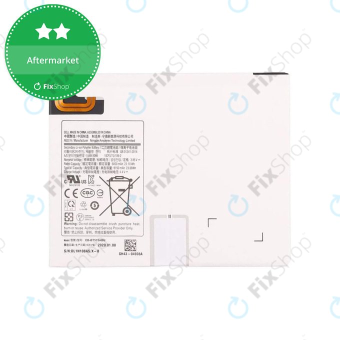 Samsung Galaxy Tab A 10.1 2019 - Battery EB-BT515ABU 6150mAh