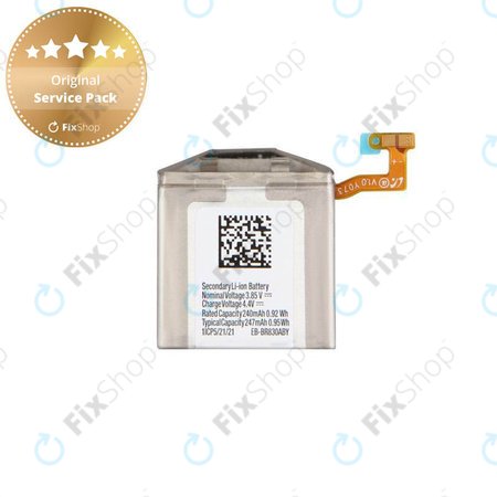 Samsung Galaxy Watch 3 41mm R850, R855, Active2 40mm R830, R835 - Battery EB-BR830ABY - GH43-04968A Genuine Service Pack