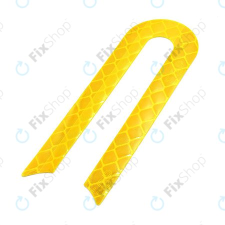 Xiaomi Mi Electric Scooter 1S, 2 M365, Essential, Pro, Pro 2 - Engine Decorative Stripe - Type U (Yellow) - C002550015300 Genuine Service Pack