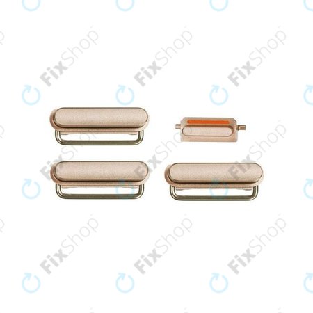 Apple iPhone 6S - Side Buttons Set - Power + Volume + Mute (Gold)