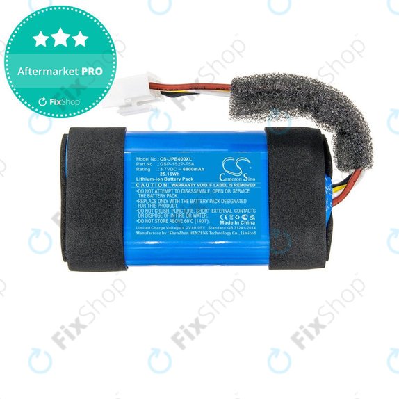 Battery for JBL Partybox Encore Essential, 6800mAh, Li-Ion, 3.7V, GSP-1S2P-F5A, HQ