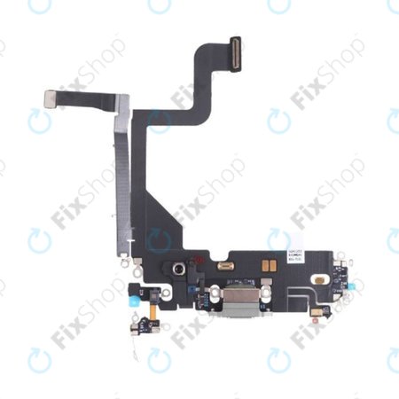 Apple iPhone 13 Pro - Charging Connector + Flex Cable (Silver)