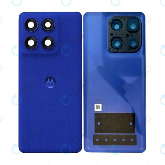 Motorola Edge 60 Pro - Battery Cover (Dazzling Blue) - 5D68C30059 Genuine Service Pack