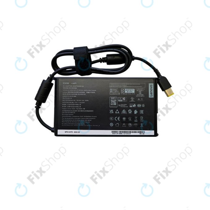 Lenovo Legion 5-15ARH05H - Charging Adapter 230W - 77011215 Genuine Service Pack