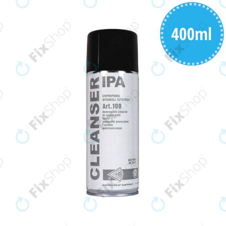 Cleanser IPA - 100% Isopropyl Alcohol (400ml)