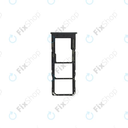 Samsung Galaxy M12 M127F - SIM Tray (Black) - GH98-46321A Genuine Service Pack