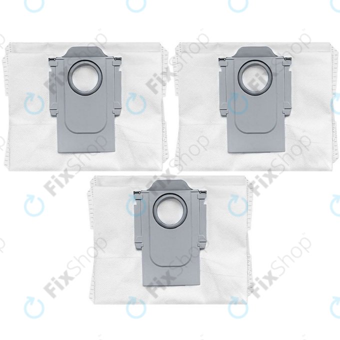 Dust Bag, 3pcs for Xiaomi Roborock S7-series, S8-series, Q5-series, Q7-series, Q8 Max+