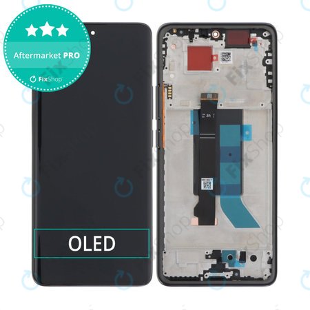 Xiaomi Redmi Note 14 Pro 5G 24090RA29G - LCD Display + Touch Screen + Frame (Midnight Black) OLED