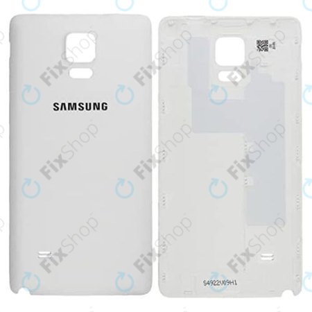 Samsung Galaxy Note 4 N910F - Battery Cover (Frosted White)