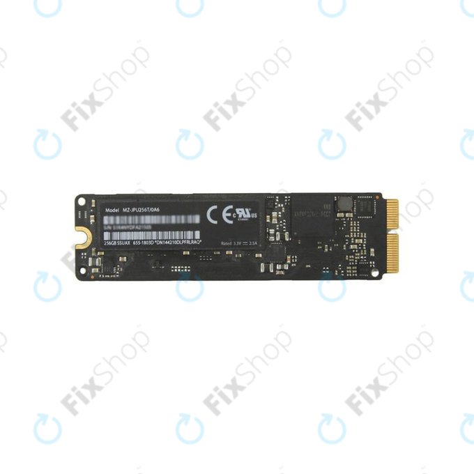 Apple MacBook Air 11" A1465, Air 13" A1466, Pro 13" A1502, Pro 15" A1398 (Early 2013 - Mid 2017) - SSD 128GB