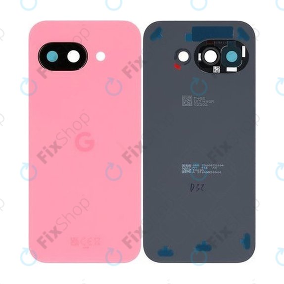 Google Pixel 9a GTF7P - Battery Cover (Peony) - G949-01318-00 Genuine Service Pack