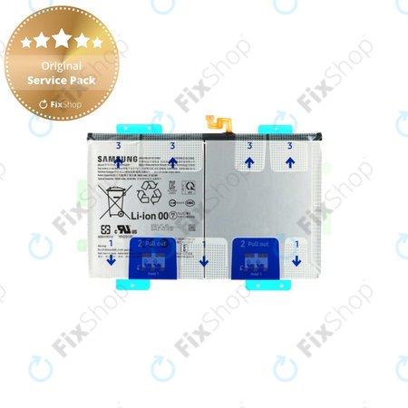 Samsung Galaxy Tab S9 FE+ X610, X616B, S9+ X810, X816B - Battery Li-Ion Akku EB-BX818ABY 10090mAh - GH82-32756A, GH82-31907A Genuine Service Pack