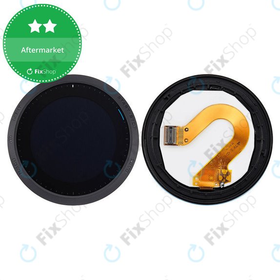 LCD display + Touch screen + frame (Blue) for Garmin Forerunner 945