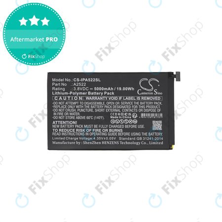 Apple iPad Mini 6 - Battery A2522 5000mAh HQ